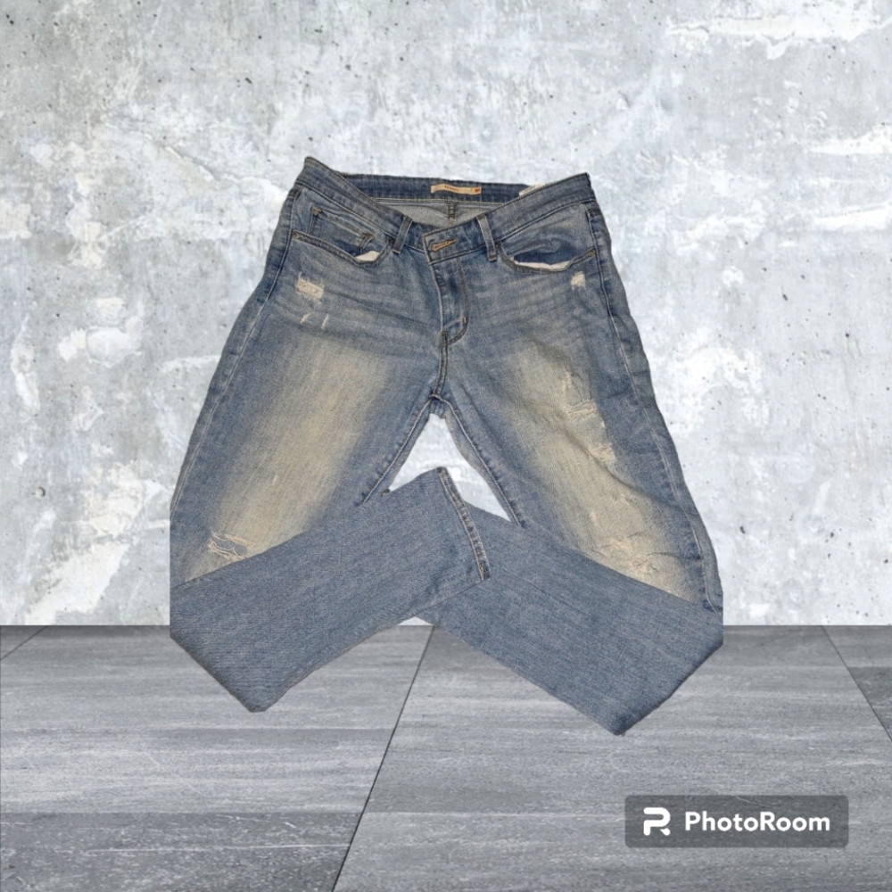 711 Mid Rise Stretch Skinny Jeans